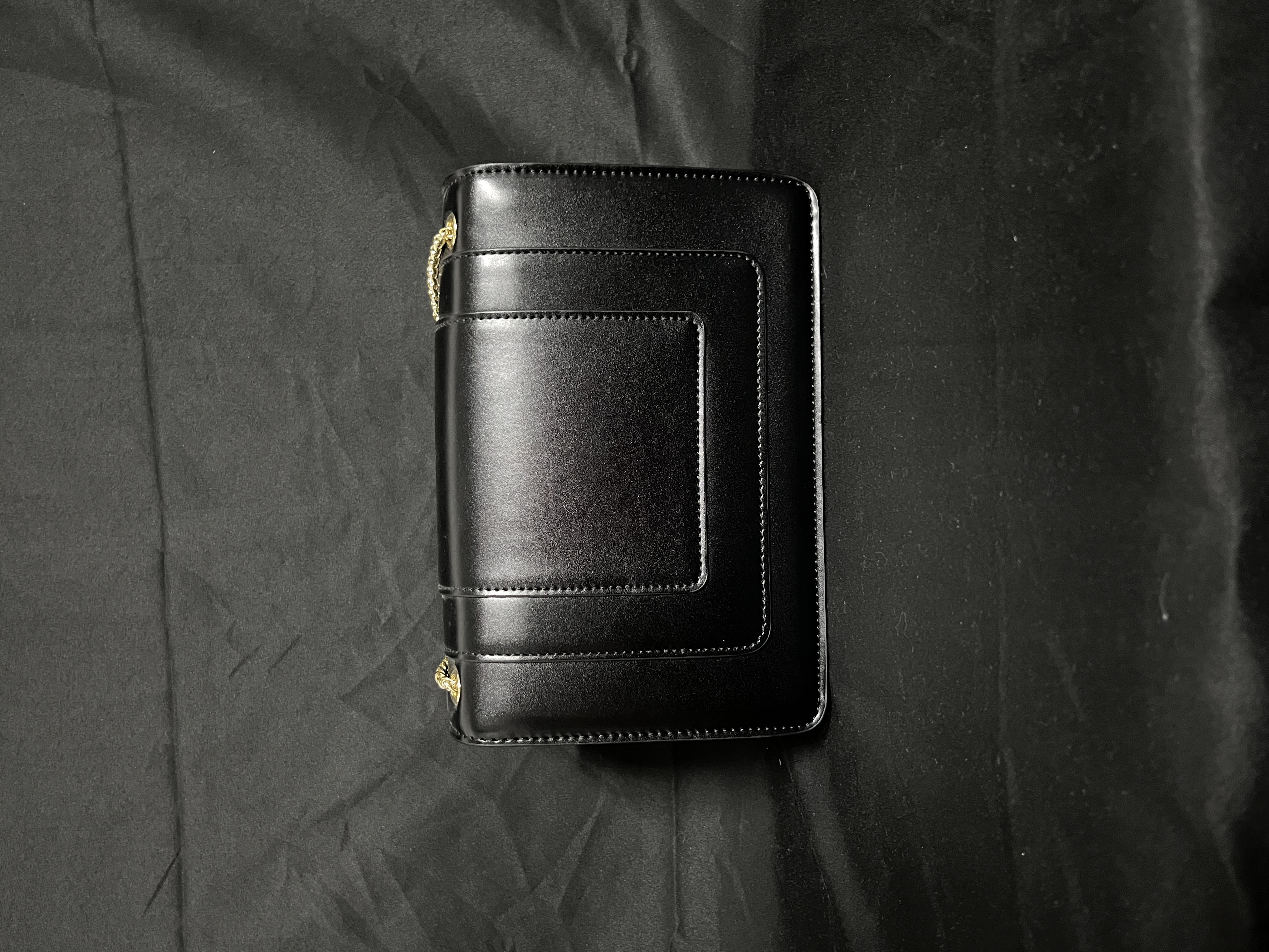 LQ-WITH-QUEEN真皮女包方块黑色-大号