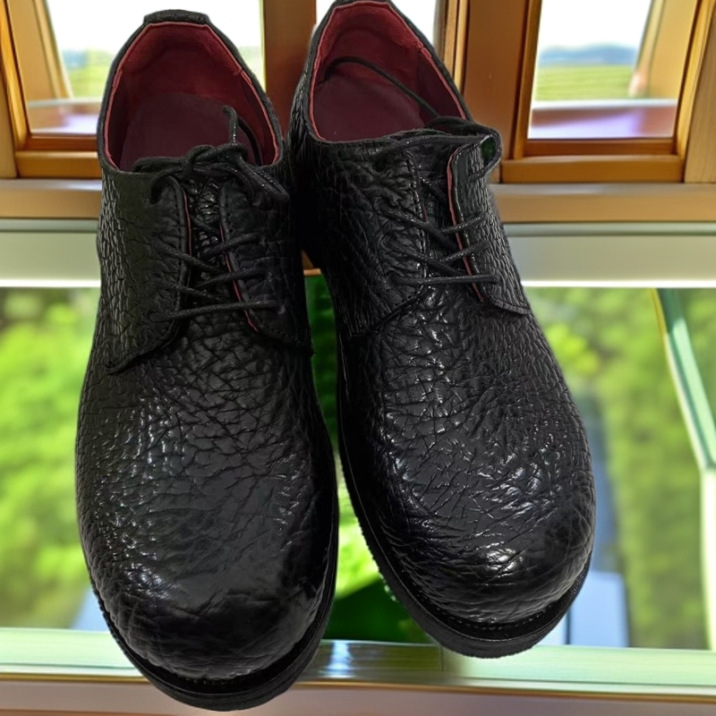 牛皮鞋男商务英伦时尚青年正装德比真皮大底固特工艺