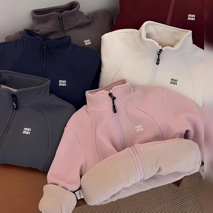 儿童冬季新款校服神器男女童中童秋冬保暖加绒加棉抗冻加厚外套潮