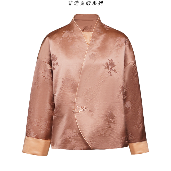 【栖香锦】”杨柳堆烟，帘幕无重数”设计师款 棉上衣