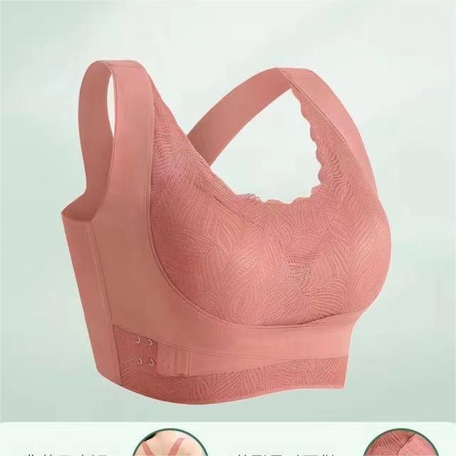 【买一送一】夏季无痕前扣交叉聚拢上托收副乳运动美背