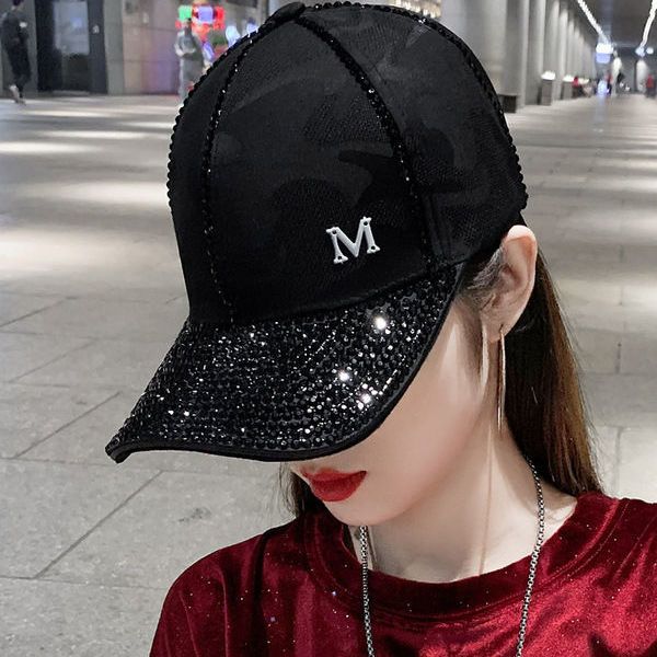 帽子女新款百搭春夏秋鸭舌帽时尚韩版棒球帽圆脸显脸小休闲遮阳帽