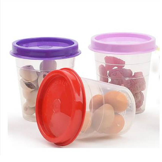 特百惠小精灵保鲜盒55ml迷你小号药盒婴儿辅食盒塑料圆罐密封盒子