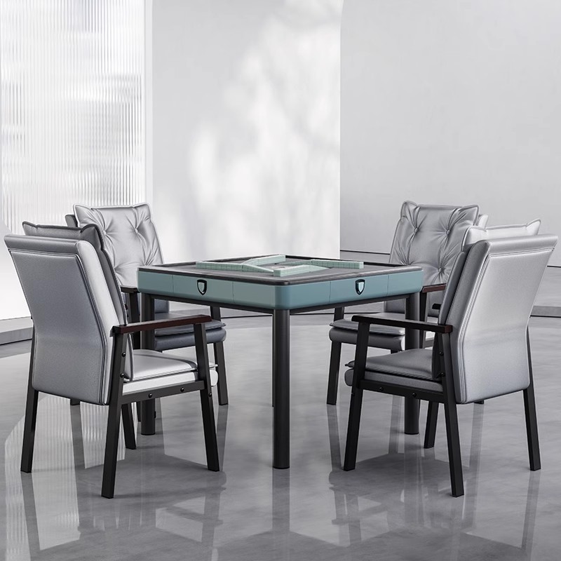 四方城联名高端商用麻将机餐桌款全自动麻将桌斜口上牌