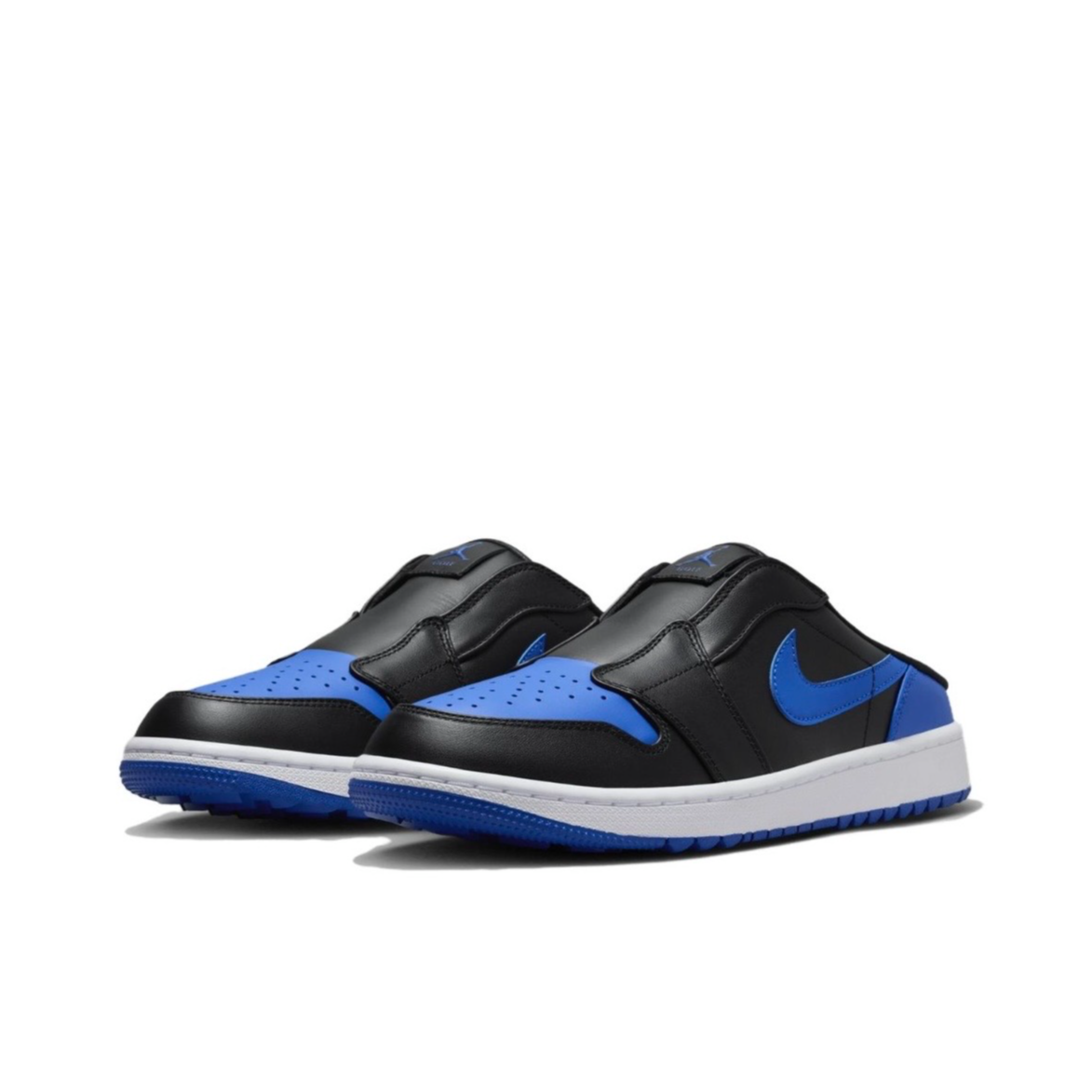 NIKE耐克AJ MULE 男女同款黑蓝休闲包头拖鞋FJ1214-002