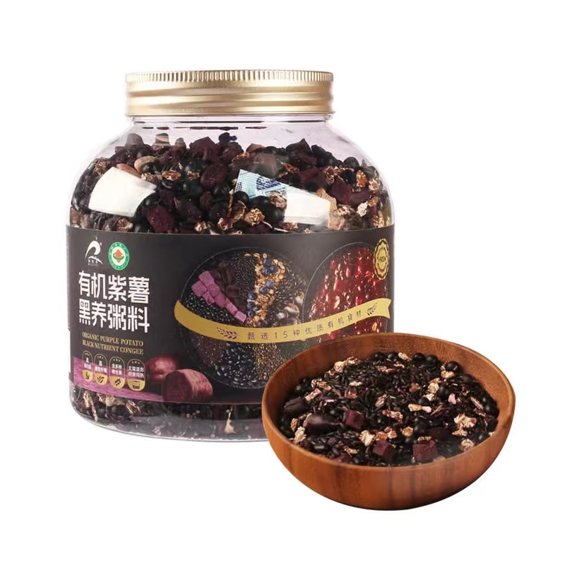 有机紫薯黑养粥料会员超市代购