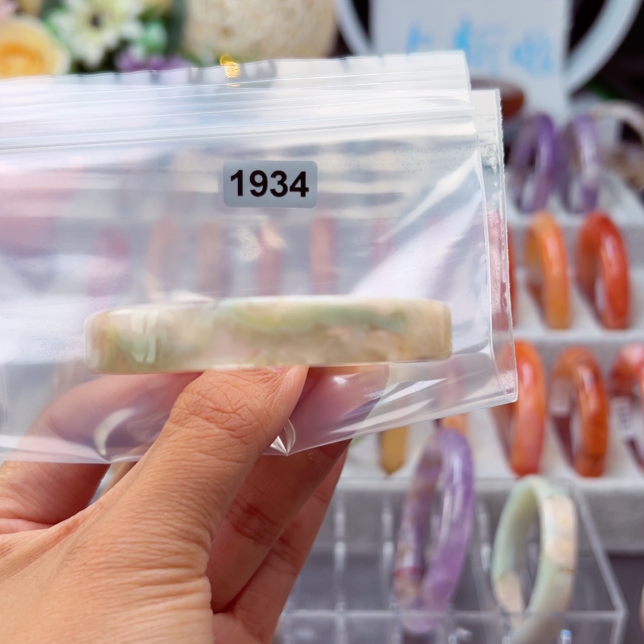 【闪购商品】玛瑙/玉髓手镯未镶嵌野*合54