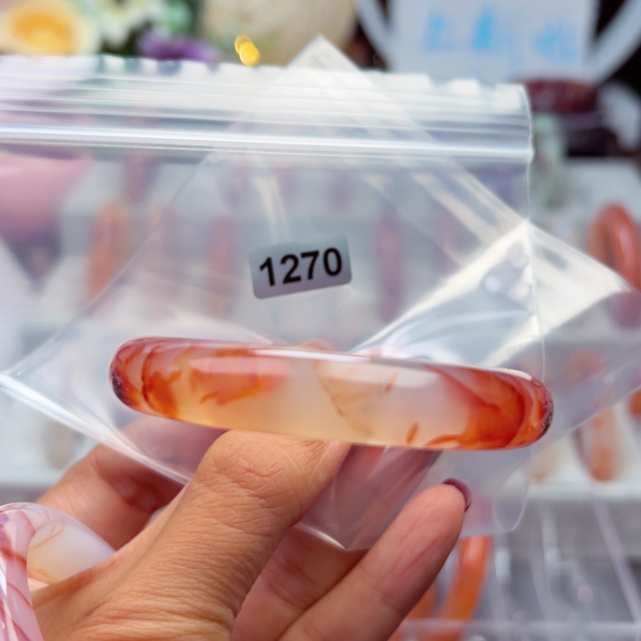 【闪购商品】玛瑙/玉髓手镯未镶嵌꧁****54