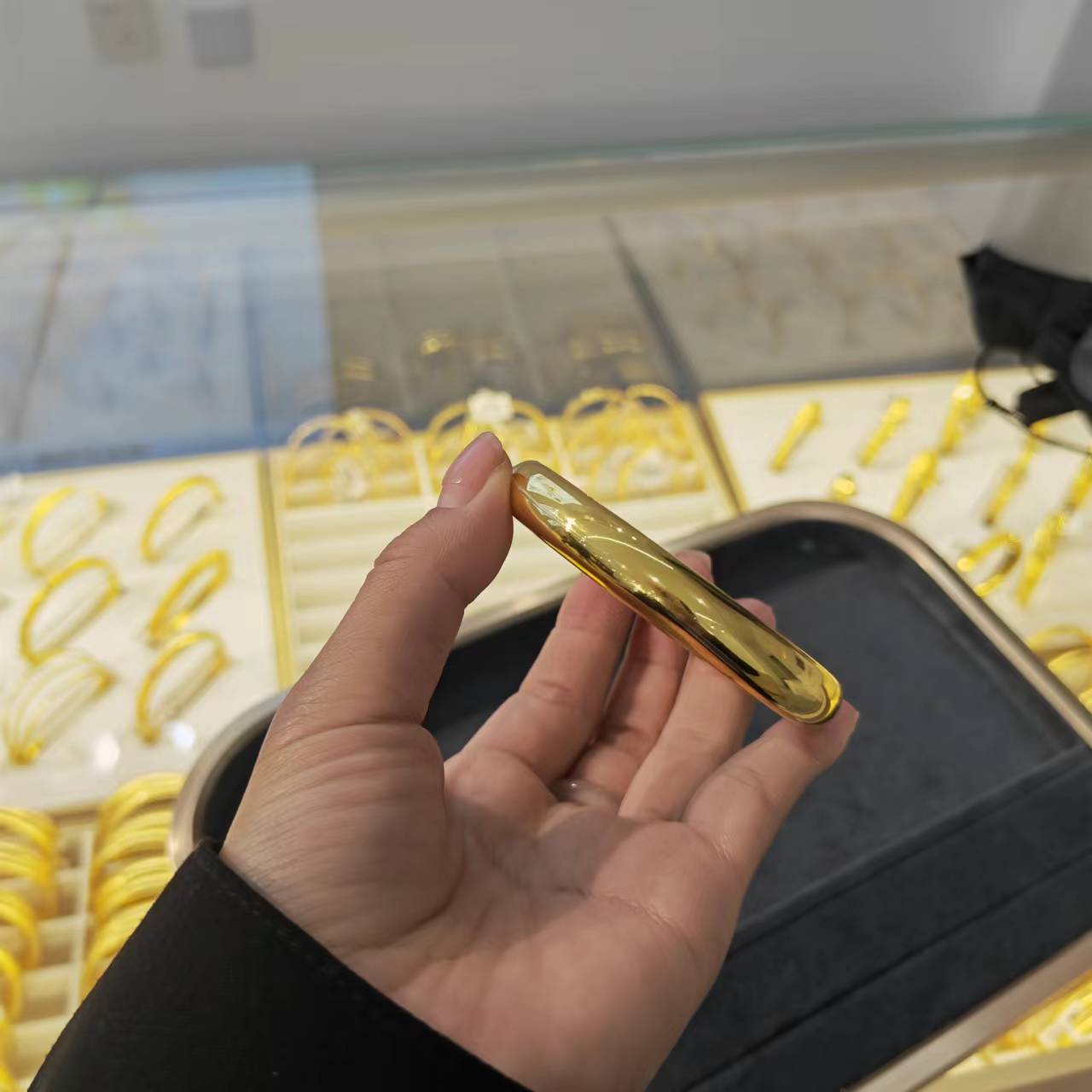 足银手镯 足银手镯  包金工艺  手镯