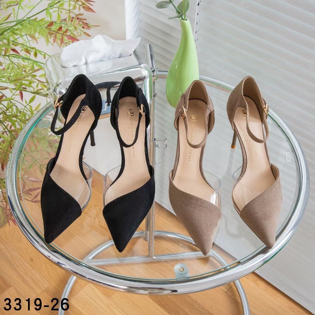 3319-26 春季新款时尚舒适高跟鞋B8