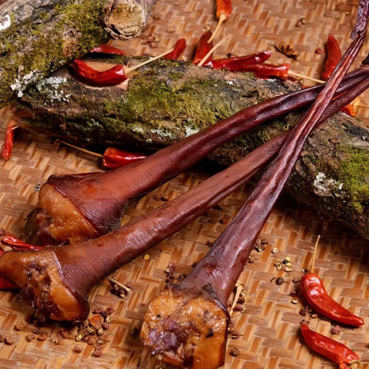 【腊猪尾】恩施农家烟熏腊猪尾