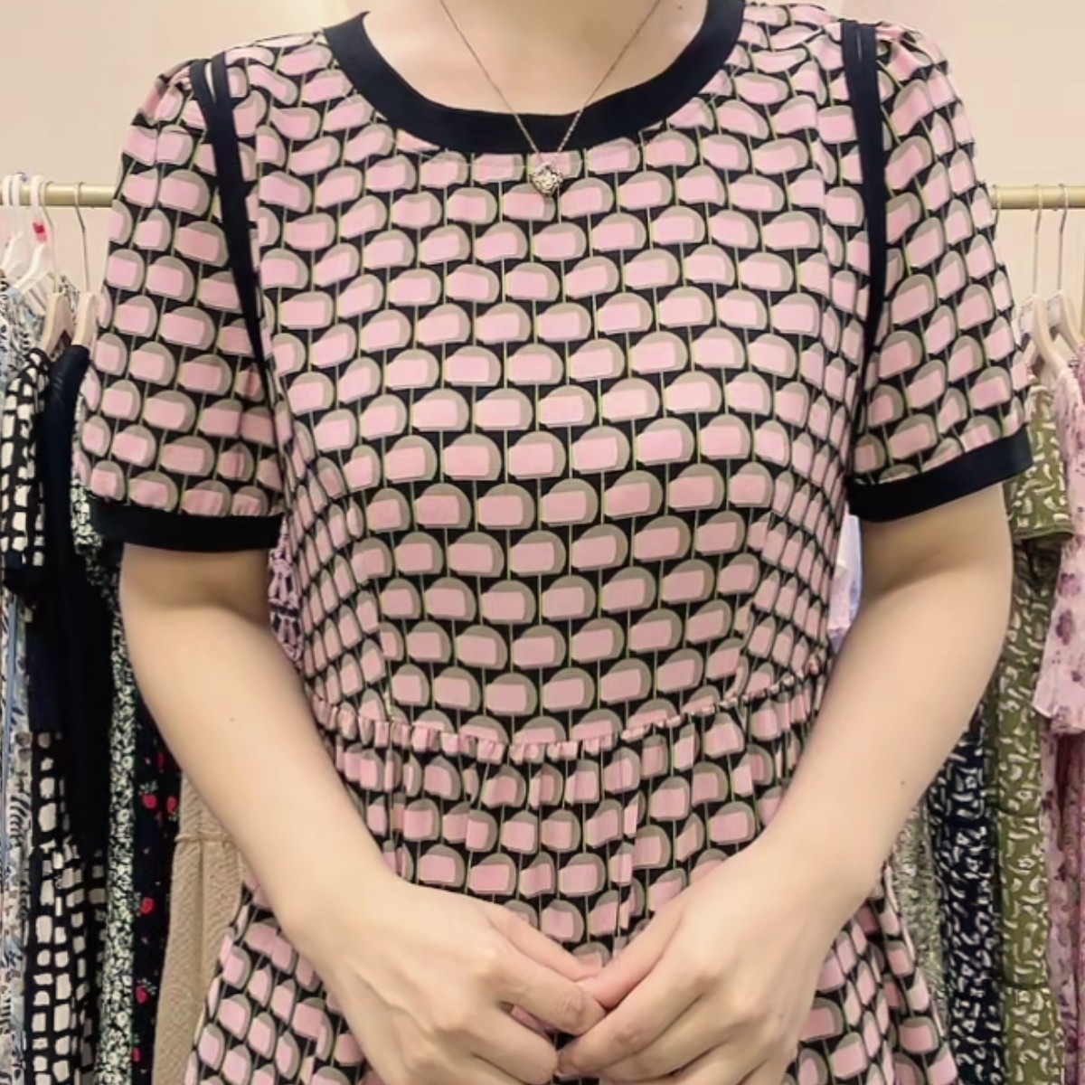 【YS1009】2024夏装宽松短款新款时尚显瘦小个子连衣裙