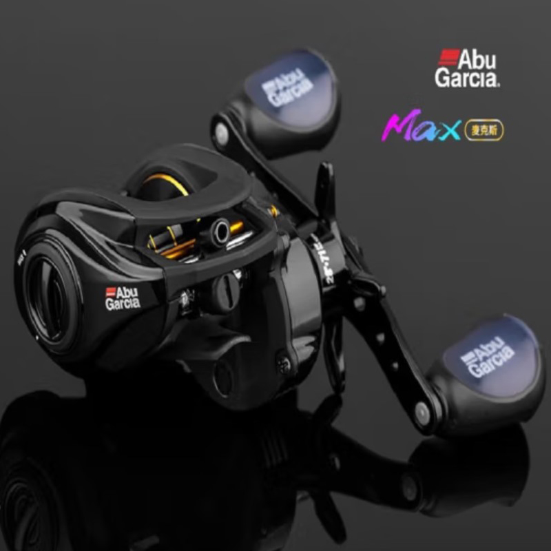 阿布ABU 水滴轮MAX4SX远投渔线轮P4路亚翘嘴轮打黑轮左手