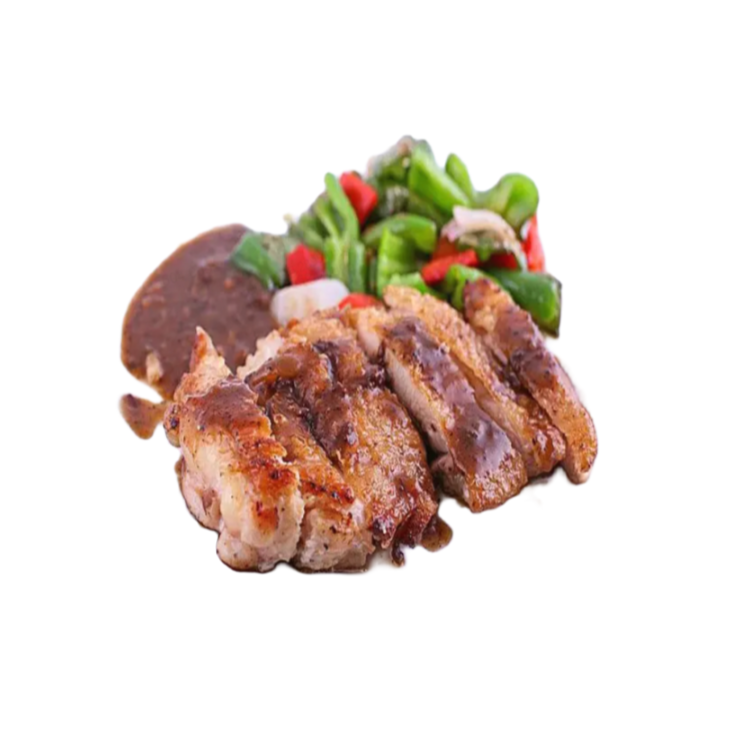 美康牧园鸡排80g  黑椒味