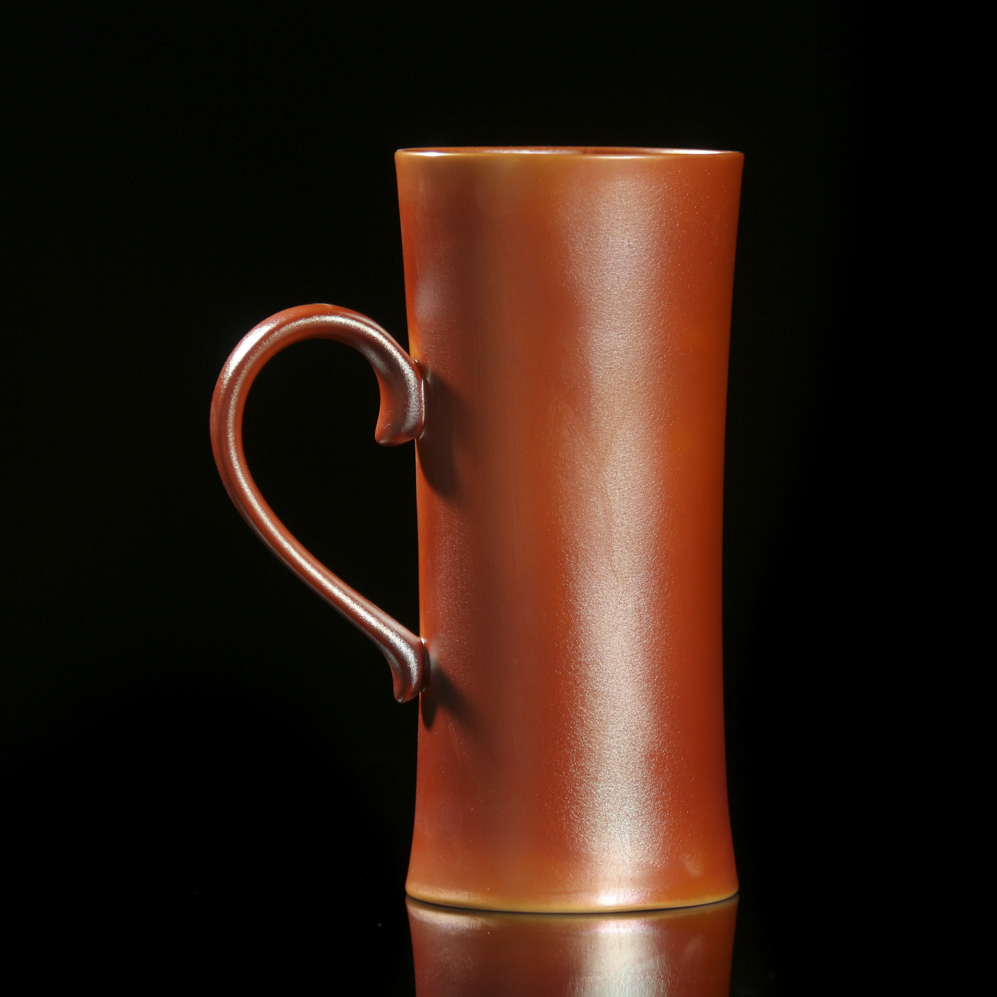 柴房柴烧小蛮腰水杯因柴烧特性每只都不同 随缘发