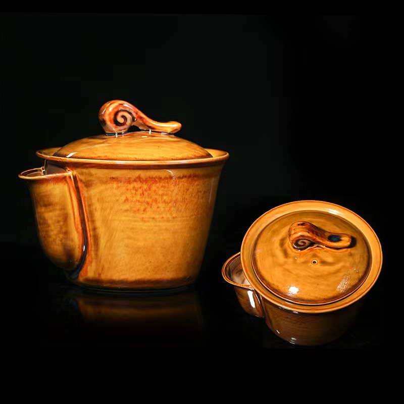 柴房柴烧微瑕手抓壶款式颜色随缘，不支持退换，感谢支持~