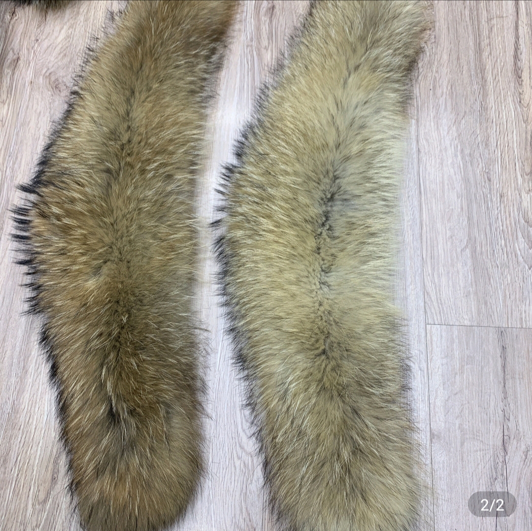 真毛毛领棉服派克服帽子通用百搭款(以直播间为准)时尚保暖洋气好
