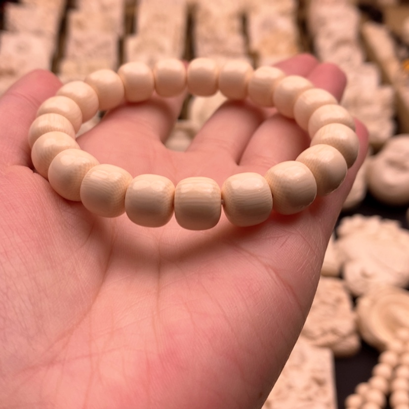 【闪购商品】mm核雕1.0桶珠