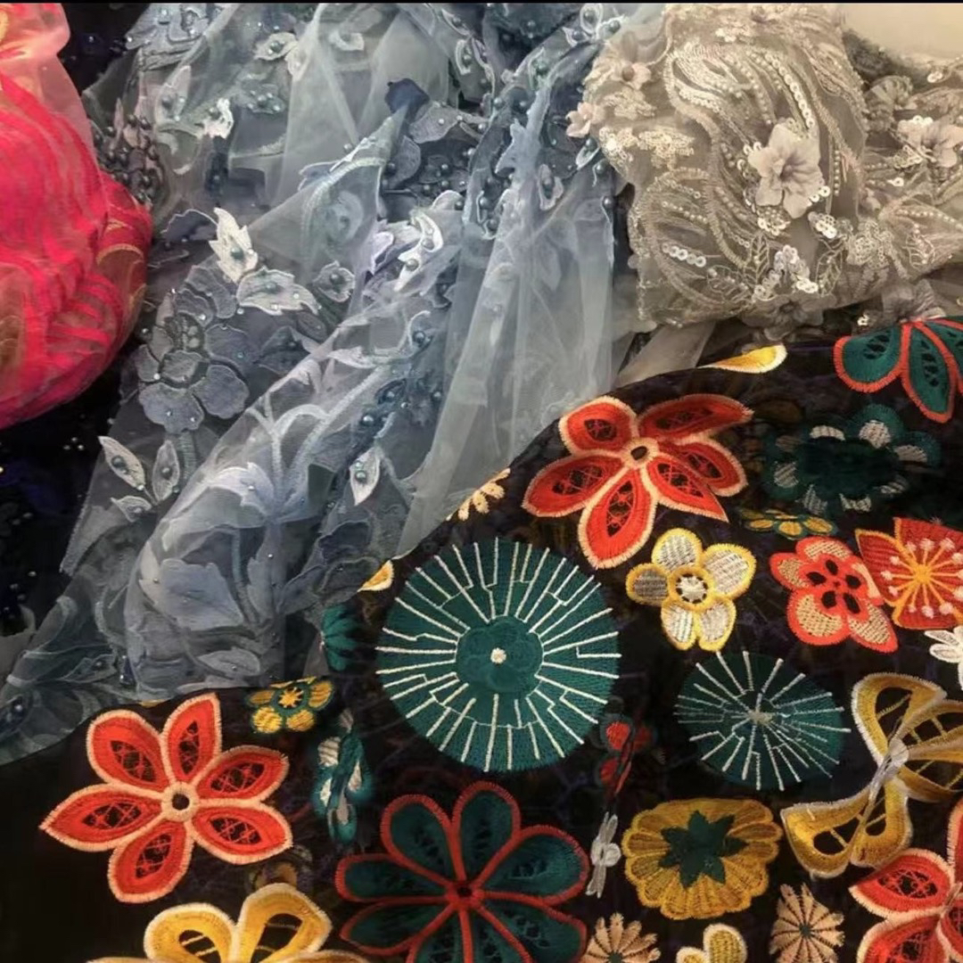 直播水溶蕾丝面料手工DIY面料