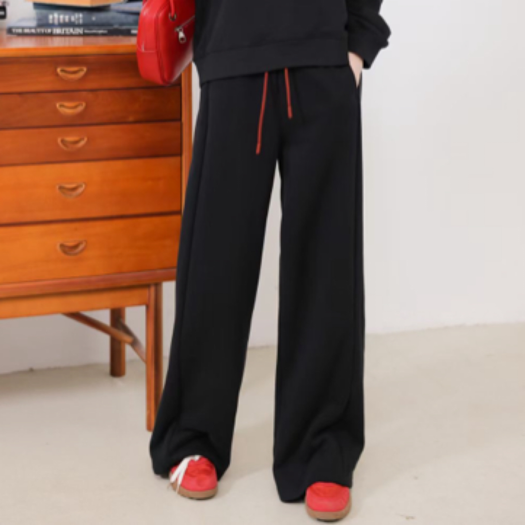 时尚百搭拖地裤   