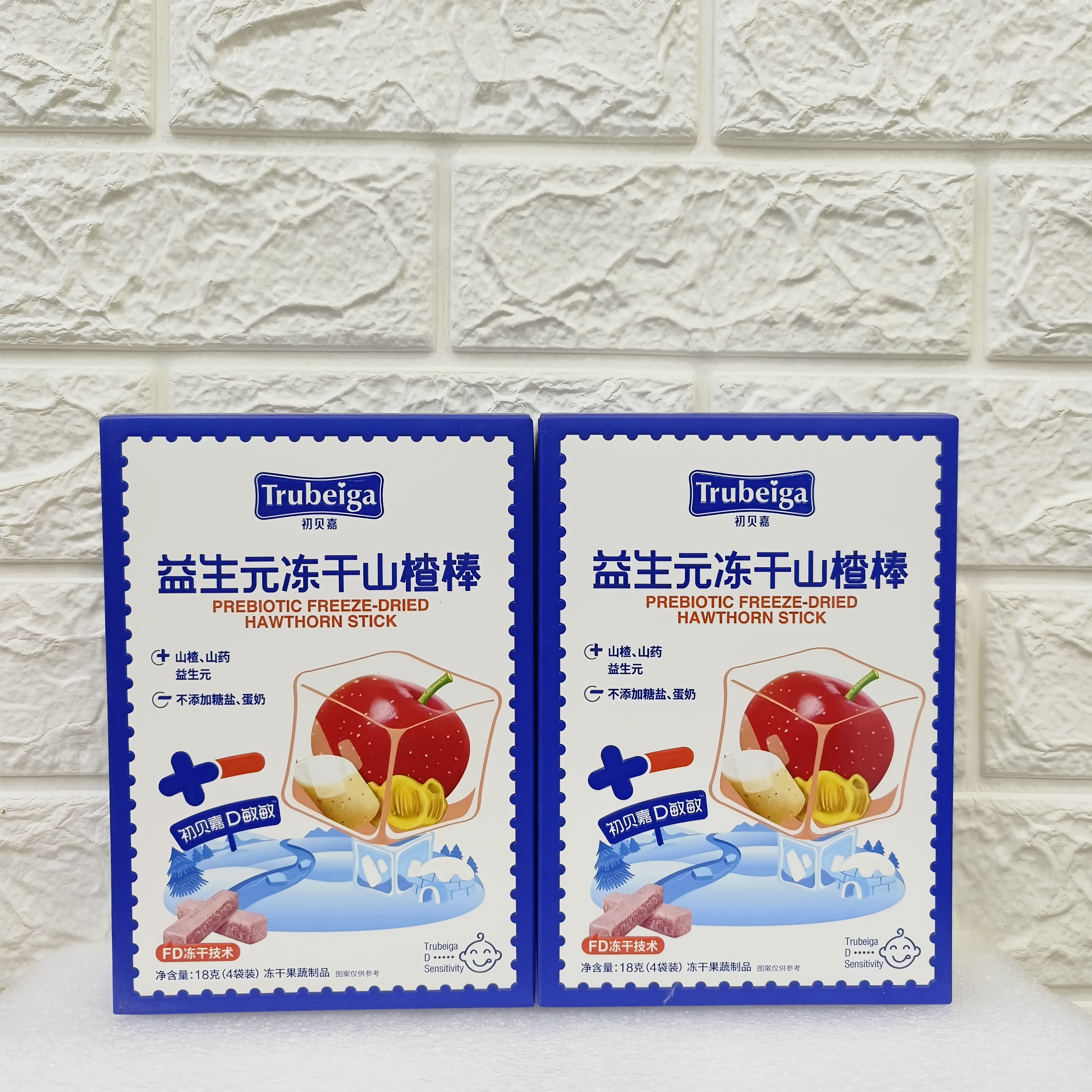 初贝嘉益生元冻干山楂棒