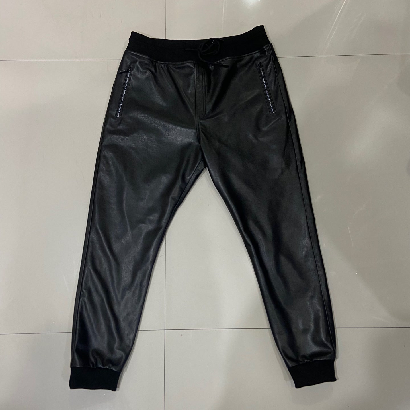 牛皮休闲皮裤（裤腿整皮）