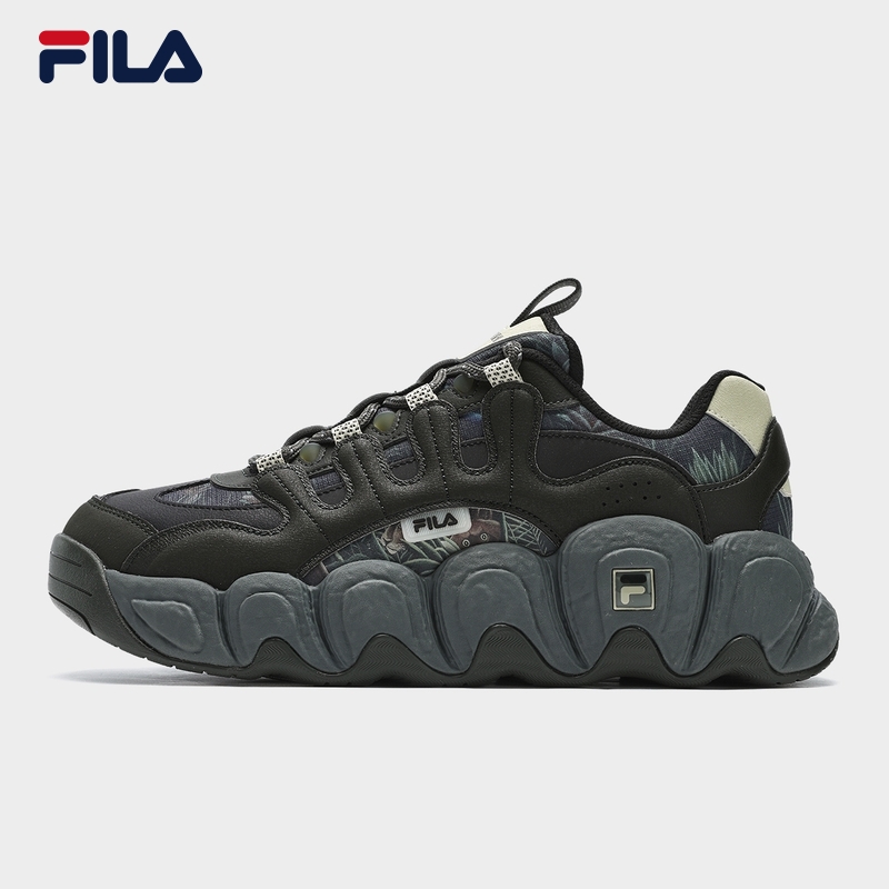 Fila/斐乐【卢梭联名可颂鞋】秋冬季男士复古百搭休闲鞋F12M441121F