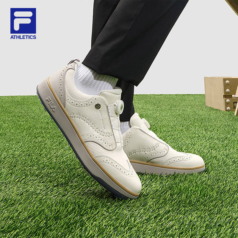 Fila/斐乐男鞋【GOLF高尔夫】夏季高能感百搭看球软钉鞋A12M331703F