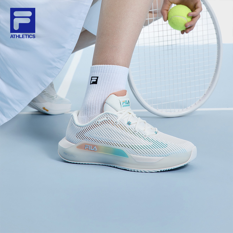 FILA斐乐女鞋POTENZA火力2网球鞋春VIBRAM大底综训鞋A12W511503F
