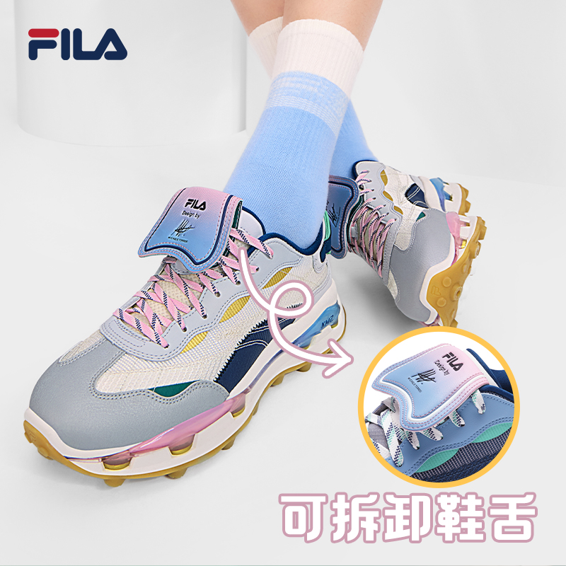 Fila/斐乐杨幂同款【仲夏巴黎配色KM2】欧若风新款女鞋F12W433109F
