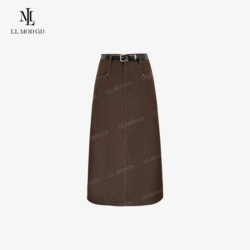 LL·MOD·GD【CC】2024早秋时尚气质网红同款显瘦半身裙XR-252702
