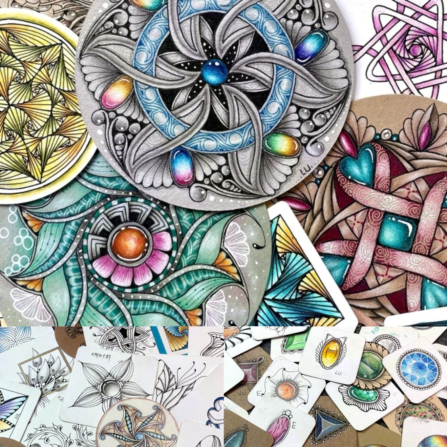 露露老师禅绕画四合一综合课程