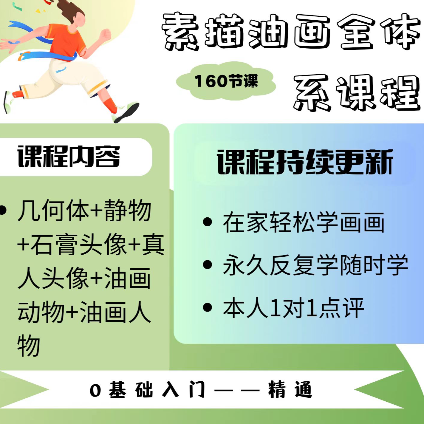 素描 油画全体系课程