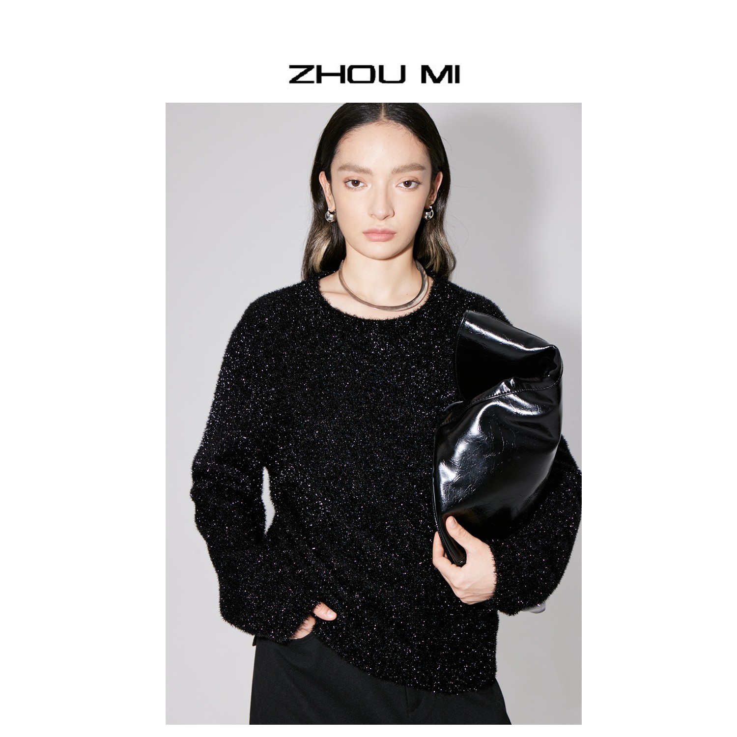 ZHOUMI 氛围感星河毛衣 bling bling bling 无法抗拒~ ZM8881