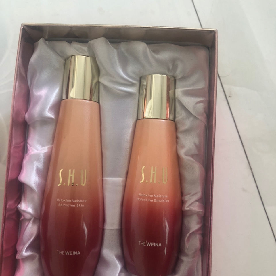 上海维娜正品韩国化妆品丝慧妤焕颜晶润调理两件套水乳