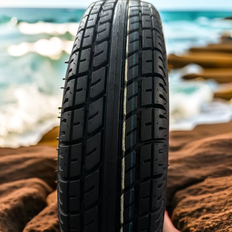 4条【平顶】4.00-10真空层级建大鳄鱼统一电动车外胎骑行耐