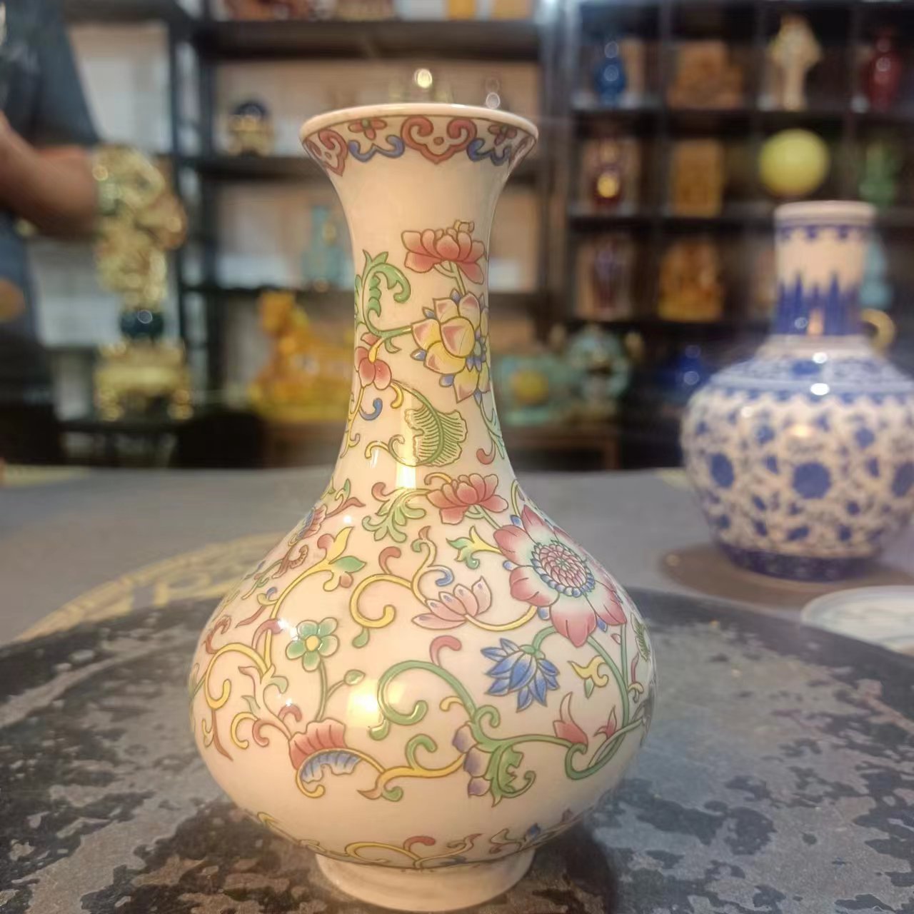 453手工瓷器瓷器摆件现代