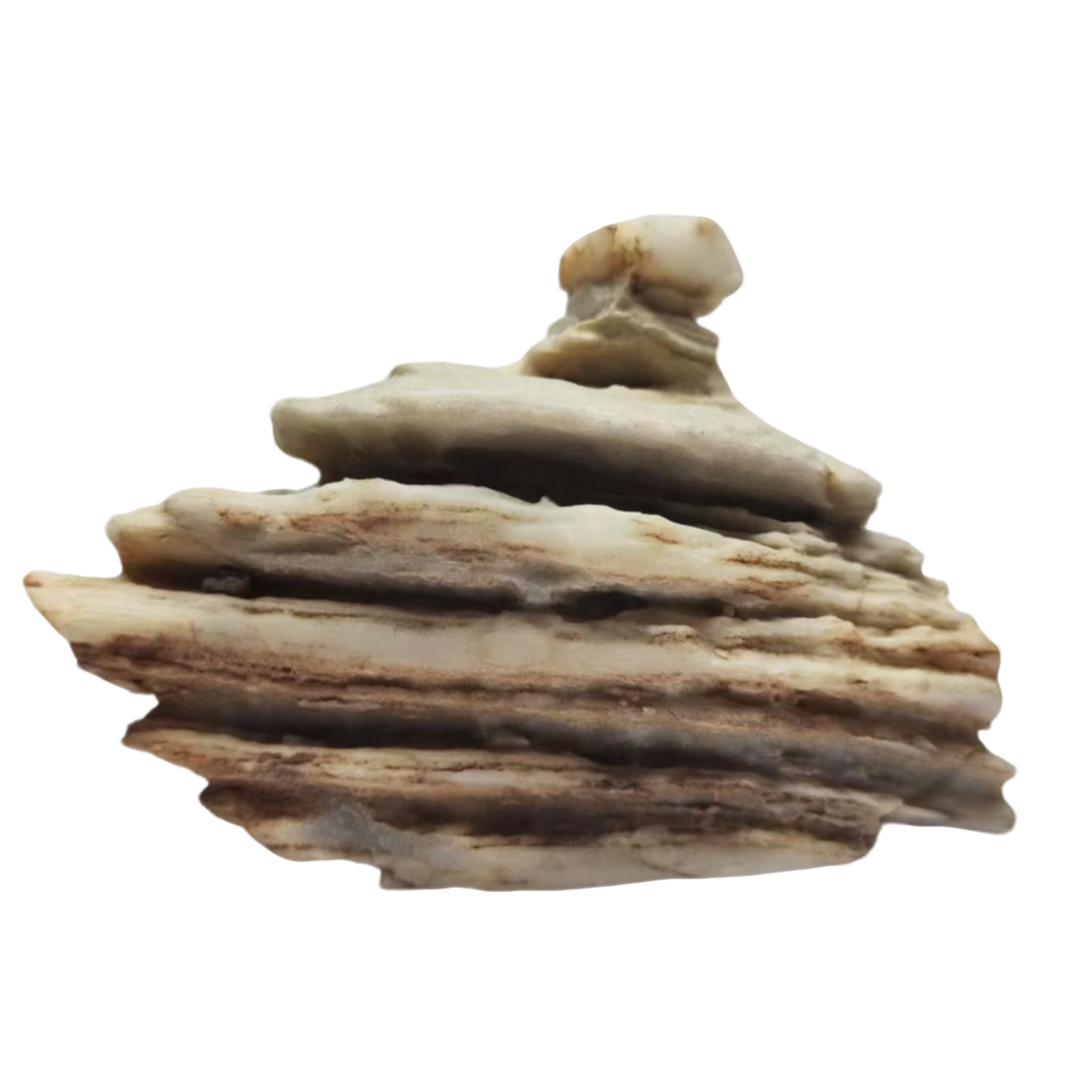 阿拉善原石摆件客厅精美手工陶瓷装饰摆件天然风化