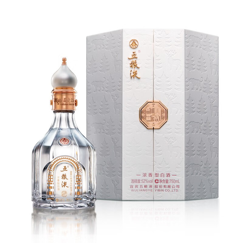 五粮液【新品上市】和美黑龙江 浓香型白酒酒水节52度750ml