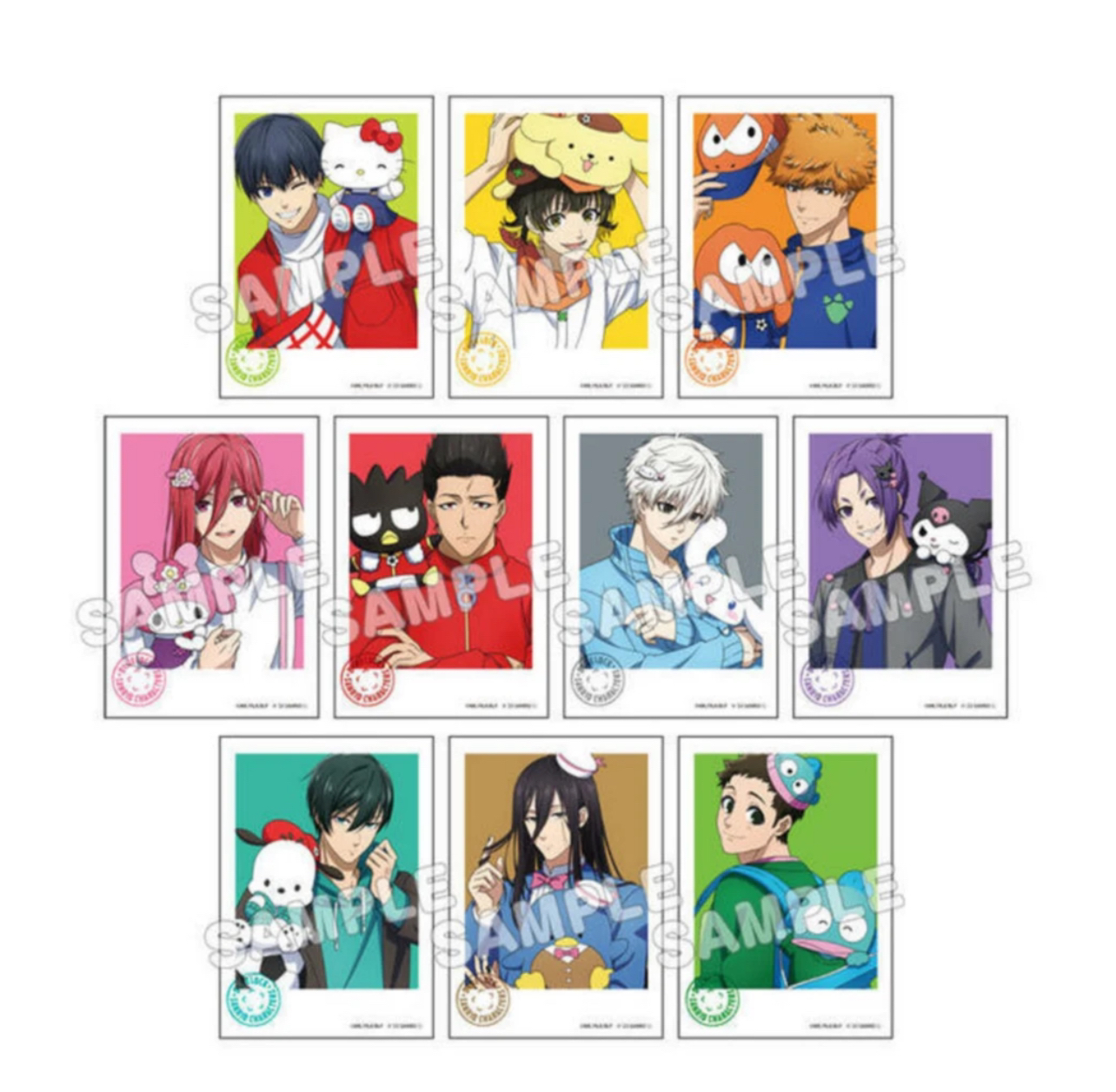 【国现】蓝锁谷子周边 三丽欧联名pld相卡 【默认初伤】【代拆】