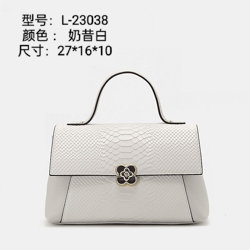 帕克保罗头层牛皮女士中包大容量手提单肩斜挎时尚百搭高端上档次