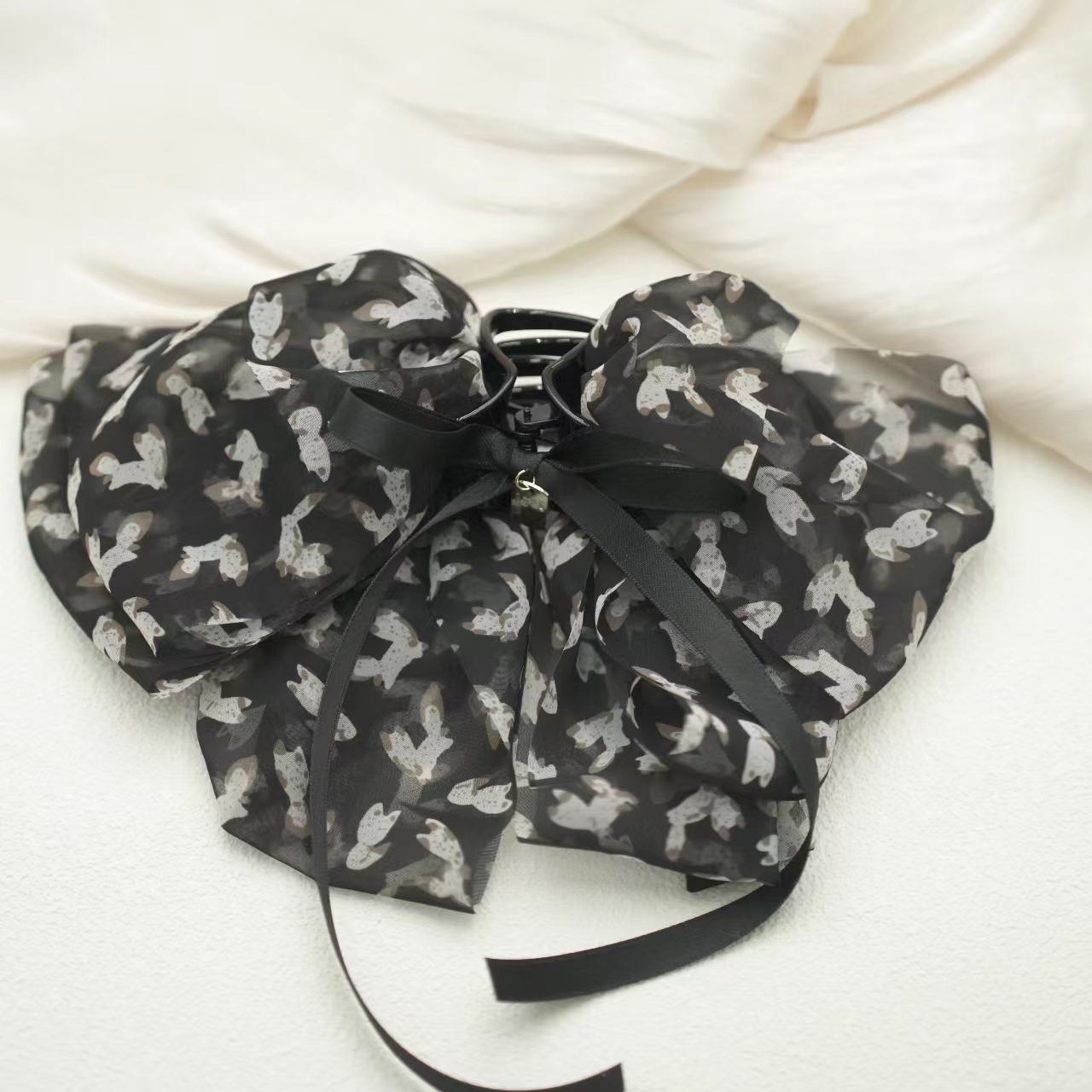 （秋季新款）【小狐狸系列】芙奈琪  프나이키  高定原创设计（马尾夹）