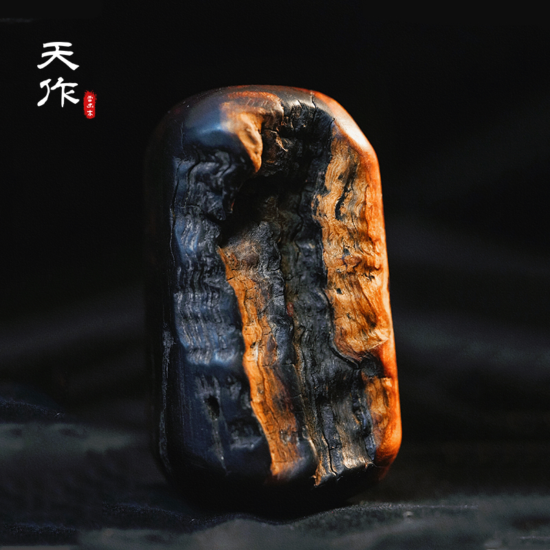 「天作」雷击木-精选雷头雷痕明显可摆件可手把件木雕工艺品摆件