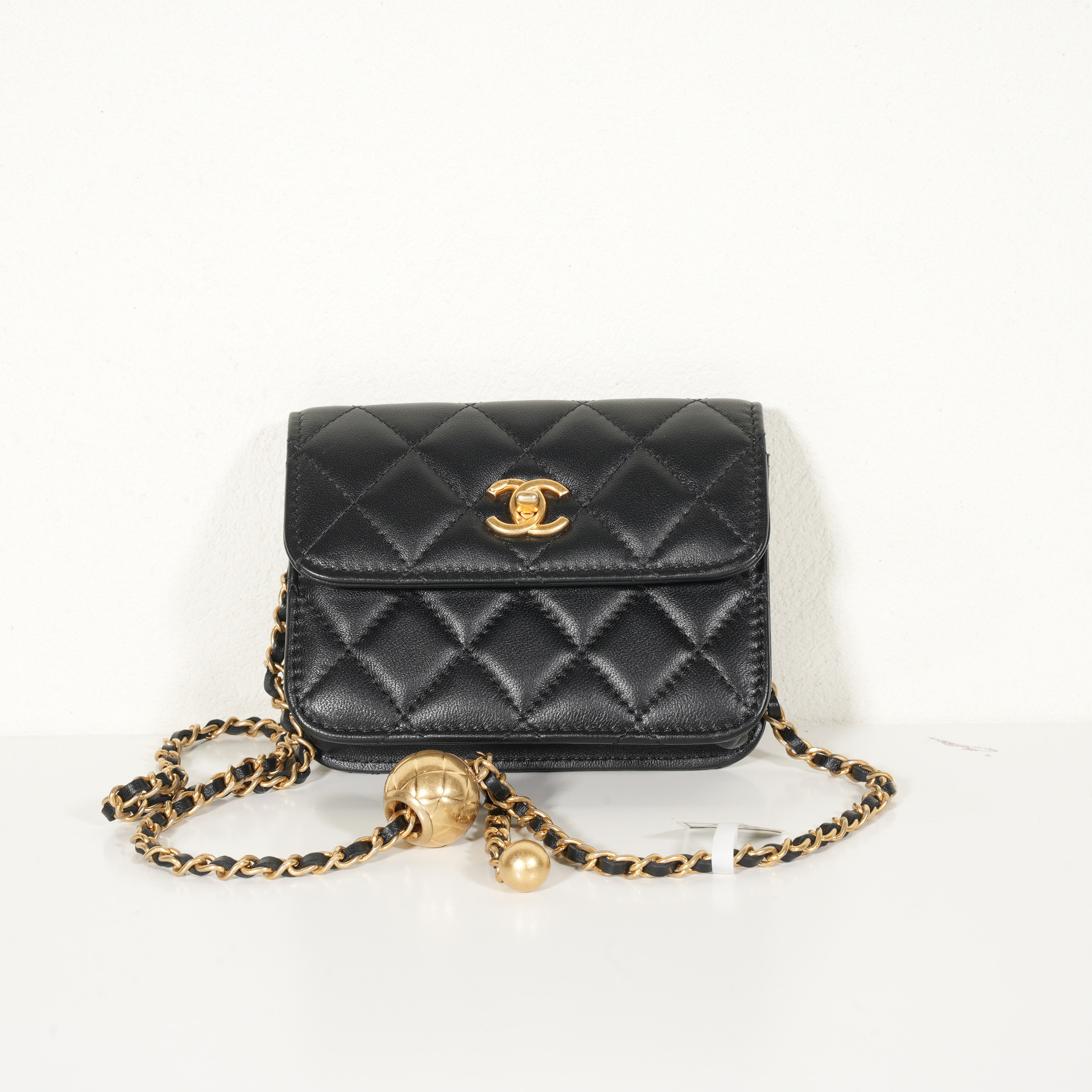 95新 Chanel/香奈儿 金球卡包woc/单肩时尚女士百搭包肩包经典