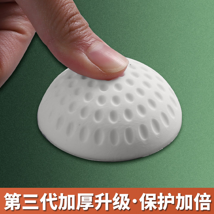 【2个装】门后防撞贴硅胶防撞垫入户门防撞大门把手防碰撞缓冲门挡9