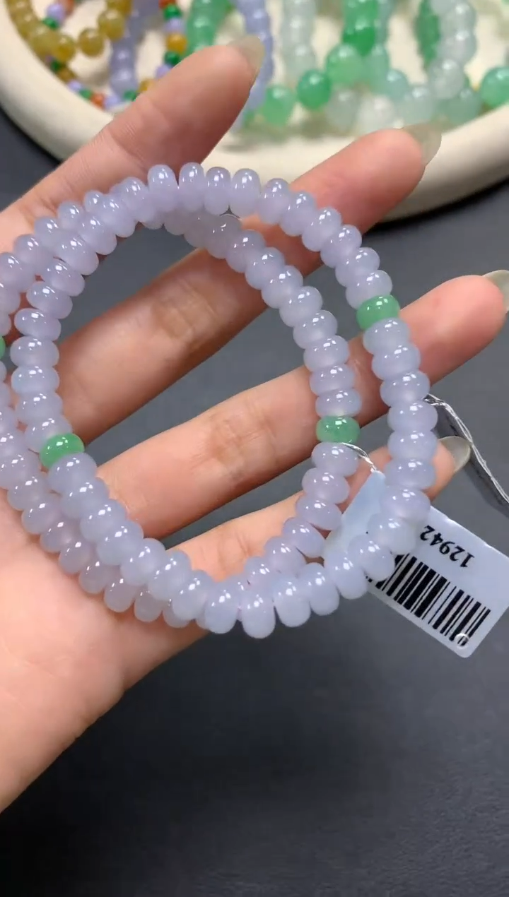 【闪购商品】翡翠珠链未镶嵌Z32 2380