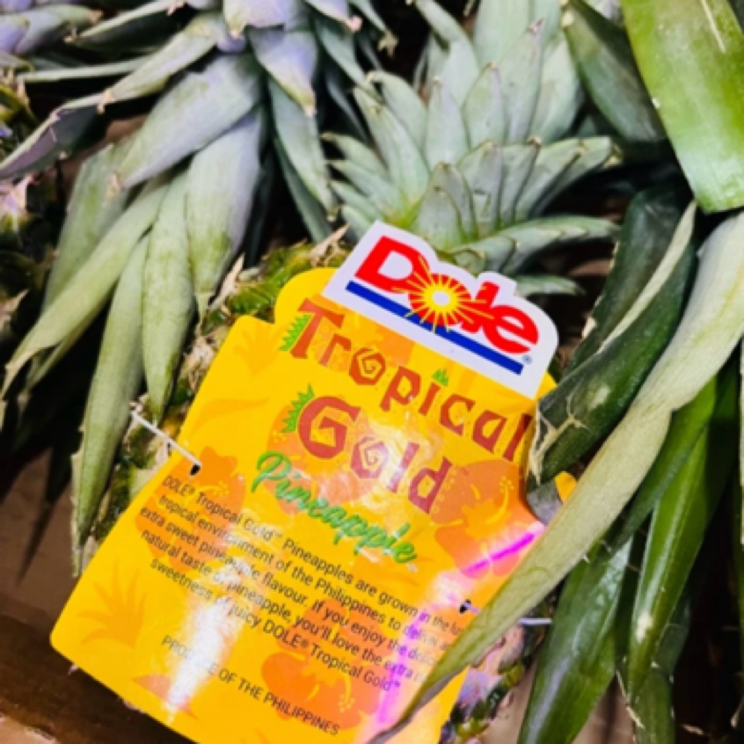 （2个）都乐金菠萝一个约2斤左右 甜度高不沙口