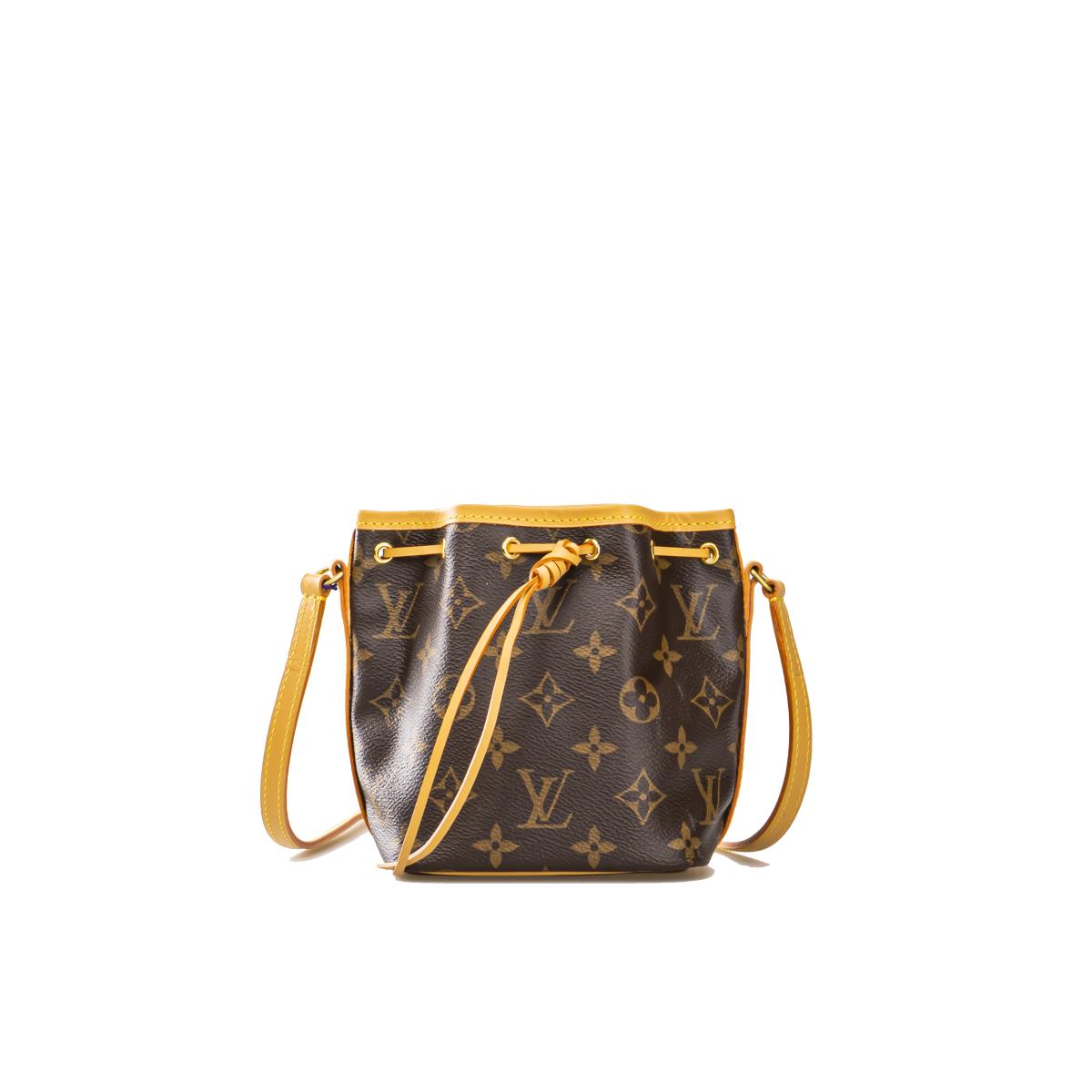 99新 LouisVuitton/路易威登 LV抽绳小水桶noe包小玉 更换植鞣革
