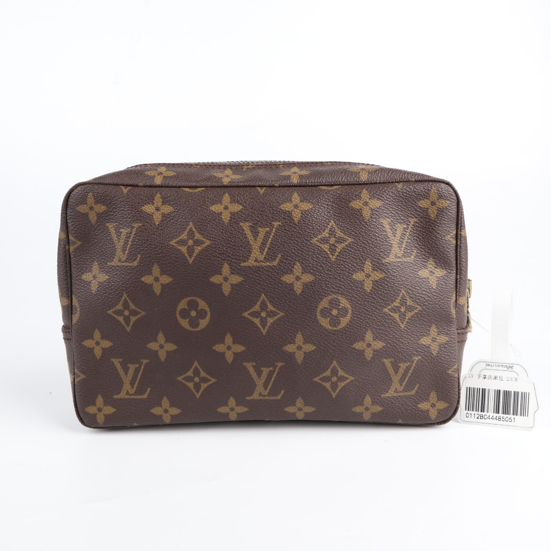 95新 LouisVuitton/路易威登 LV老花 洗漱 28 手拿包 小陈