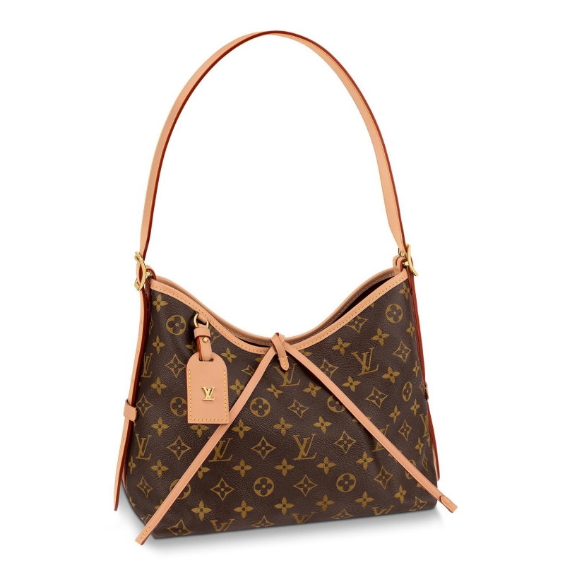 99新 LouisVuitton/路易威登 莉莉 LV  carryall 小号 单肩包